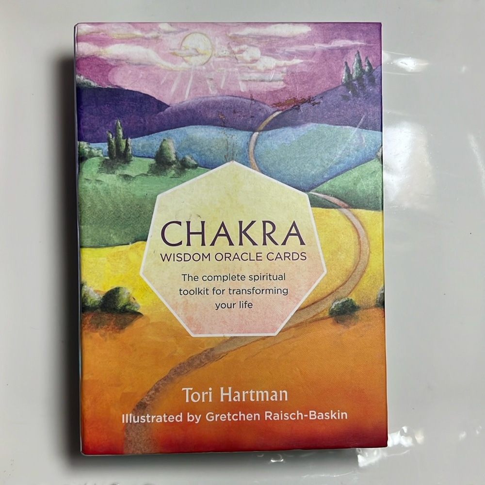 CHAKRA Wisdom Oracle Cards and Guidebook